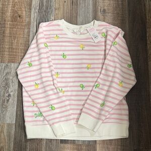 NWT Lily Pulitzer Ballad Pink Muse x Resort Limeade, Sz Large